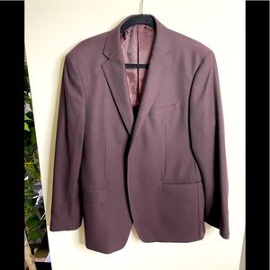 Calvin Klein Men’s Blazer Burgundy